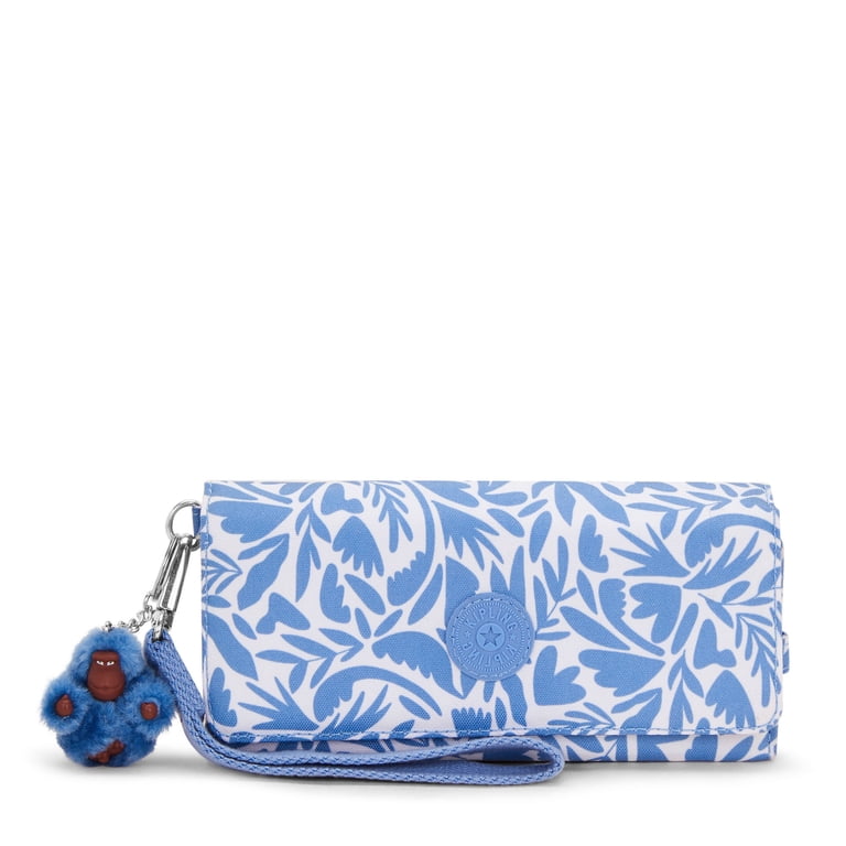 Kipling Women's Rubi Compact Wallet - Nylon With Snap Closure & Removable Wrist Strap