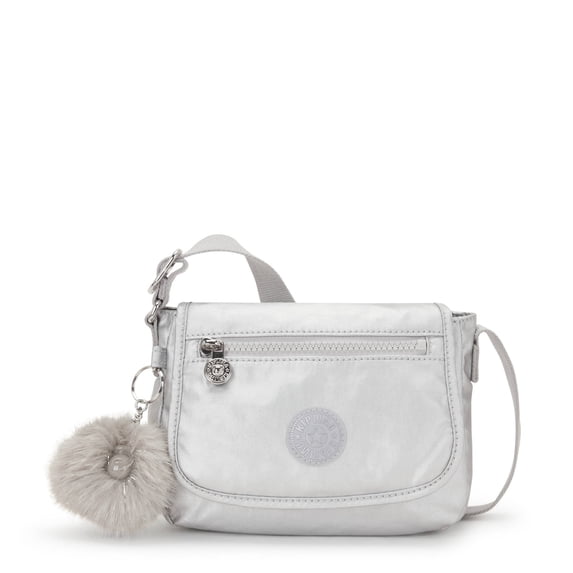 Kipling Women's Sabian Metallic Crossbody Mini Bag with Adjustable Strap