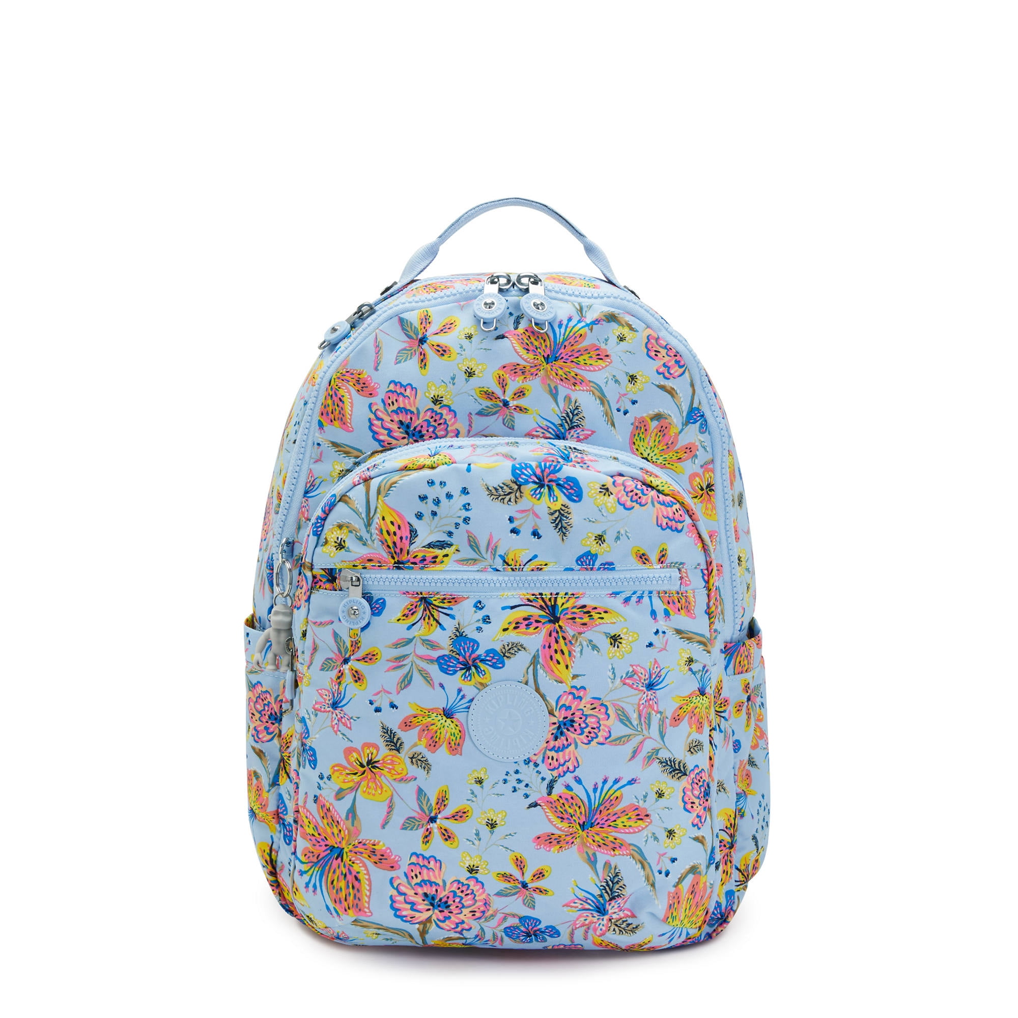 Kipling Women's Seoul Large 15" Printed School Laptop Backpack Water