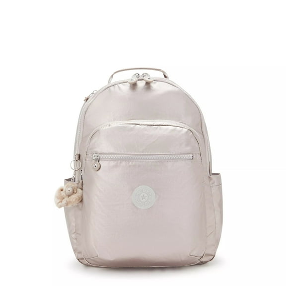 Kipling Women's Seoul Large Metallic 15" School Laptop Backpack