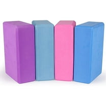Kiplyki 1 Pack Yoga Block, Soft Non-Slip Surface Premium Foam Blocks, Supportive, Lightweight, Odor Resistant, Yoga Accessories for Pilates Meditation General Fitness Stretching Toning