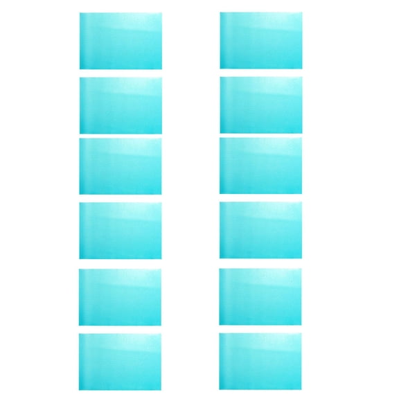 Kiplyki 12PC Refrigerator Mat Multifunction Fridge Mats Refrigerator Liners Drawer Table