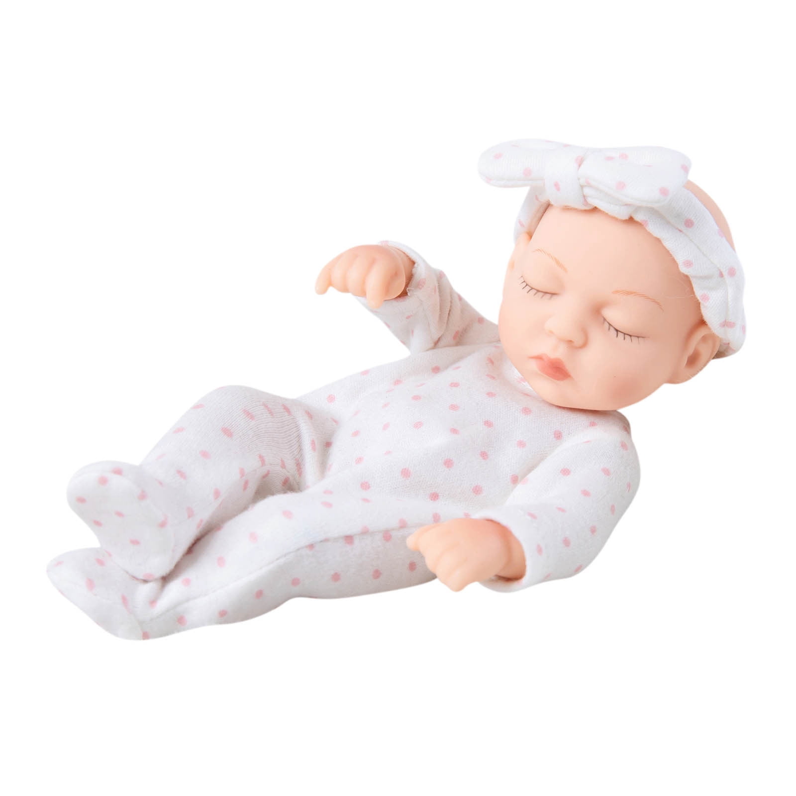 Kiplyki 18cm Reborn Doll Realistic Reborn Baby Dolls Soft Body, Anatomically Correct, with