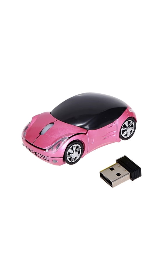 Kiplyki 2.4G Car Mouse with USB Reciver 2000DPI Optical Mouse for PC Computer Laptop Tablet, High Cute Mouse for Mac OS
