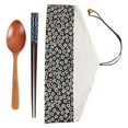 thumbnail image 1 of Kiplyki 2-Piece Set Of Japanese Portable Chopsticks And Spoon Set To Carry Tableware, 1 of 1