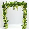 thumbnail image 1 of Kiplyki 4PC Simulation Wisteria Flower Vine Home Decoration Plant Decoration, 1 of 1