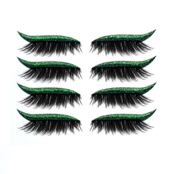 Kiplyki 4Pairs Reusable Eyelid And Eyelash Stickers Application