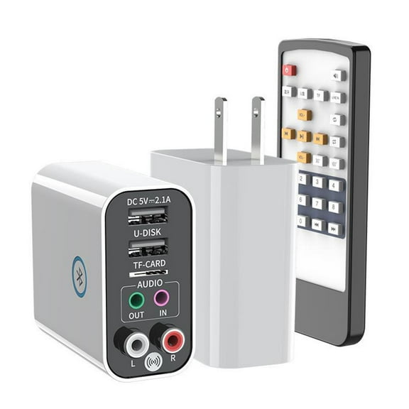 Kiplyki 6 In 1 Bluetooth Transmitter & Receiver Bluetooth Adapter Bluetooth Receiver Transmitter Combo 3.5mm To Wireless AUX Audio 5.0