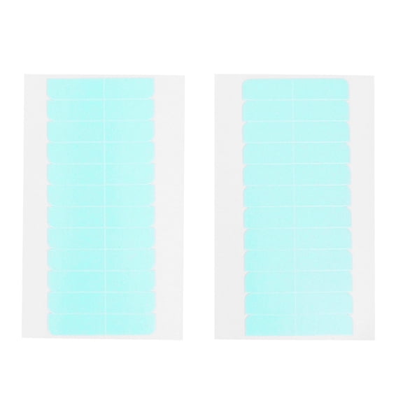 Kiplyki 60 Pcs Pre Cut Double Sided Adhesive Super Tape For Skin Weft Hair Extensions