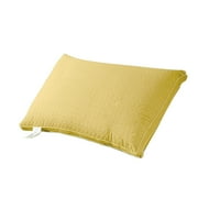 Kiplyki Adjustable Buckwheat Hull Pillow, Organic Buckwheat Pillow for Firm Support, Cooling Neck Support Pillow for Back Sleeper