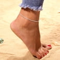 thumbnail image 1 of Kiplyki Ankle Bracelet Women Anklet Adjustable Chain Foot Beach Jewelry, 1 of 6