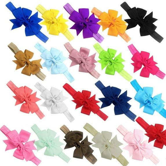 Kiplyki Baby Children's Nylon Soft Hair Accessories Hair Band 21 Sets Of Jewelry Gifts