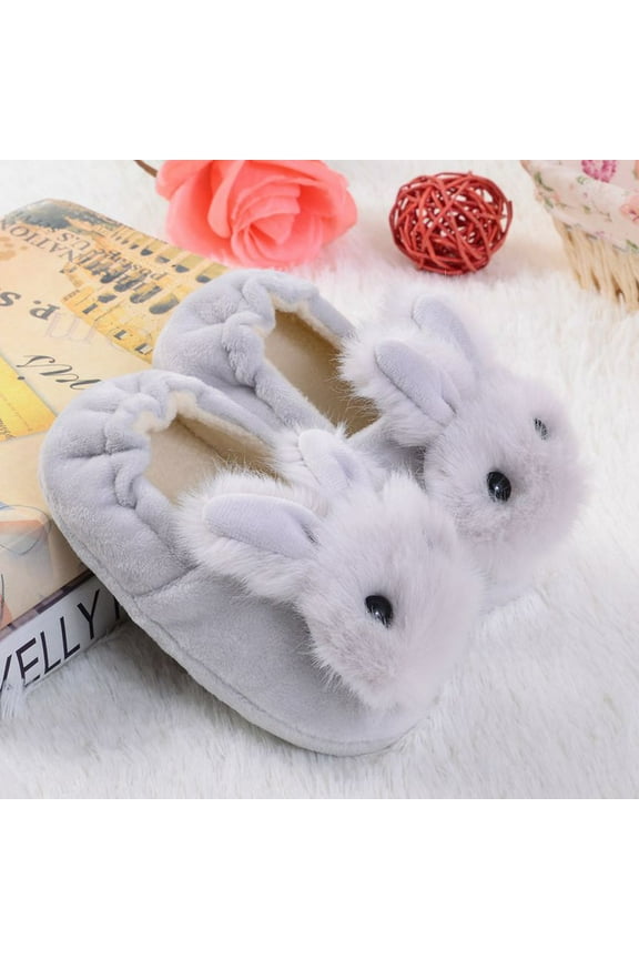 Baby Shoes Infant Kids Warm Boys Girls Soft-Soled Slippers