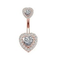thumbnail image 1 of Kiplyki Belly Button Ring Updated S Urgical Steel Belly Button Rings With Properly, 1 of 1