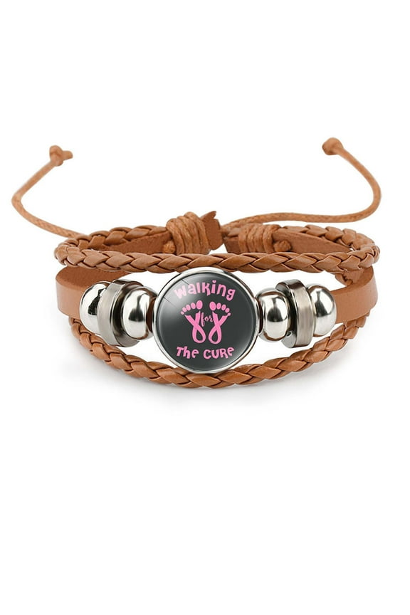 Breastr Awareness Breast Accessories Women's Gemstone Alloy Bracelet Bracelet