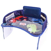 Kiplyki Car Seat Dining Table Multifunctional Drawing Table Waterproof Cartoon Dinner