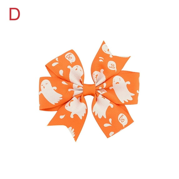 Kiplyki Wholesale Children's Hairpin Kids Print Girls Cute Bow Hair Accessories