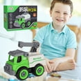 thumbnail image 1 of Kiplyki Children's Screw Assembly Vehicle Kit With Garbage Truck Building Kit, 1 of 4