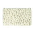 thumbnail image 1 of Kiplyki Cobblestone- Embossed Bathroom Bath Mat Non-slip Carpets In Wash Basin Bathtub Side Floor Rug Shower Room Doormat Memory Foam Pad, 1 of 9