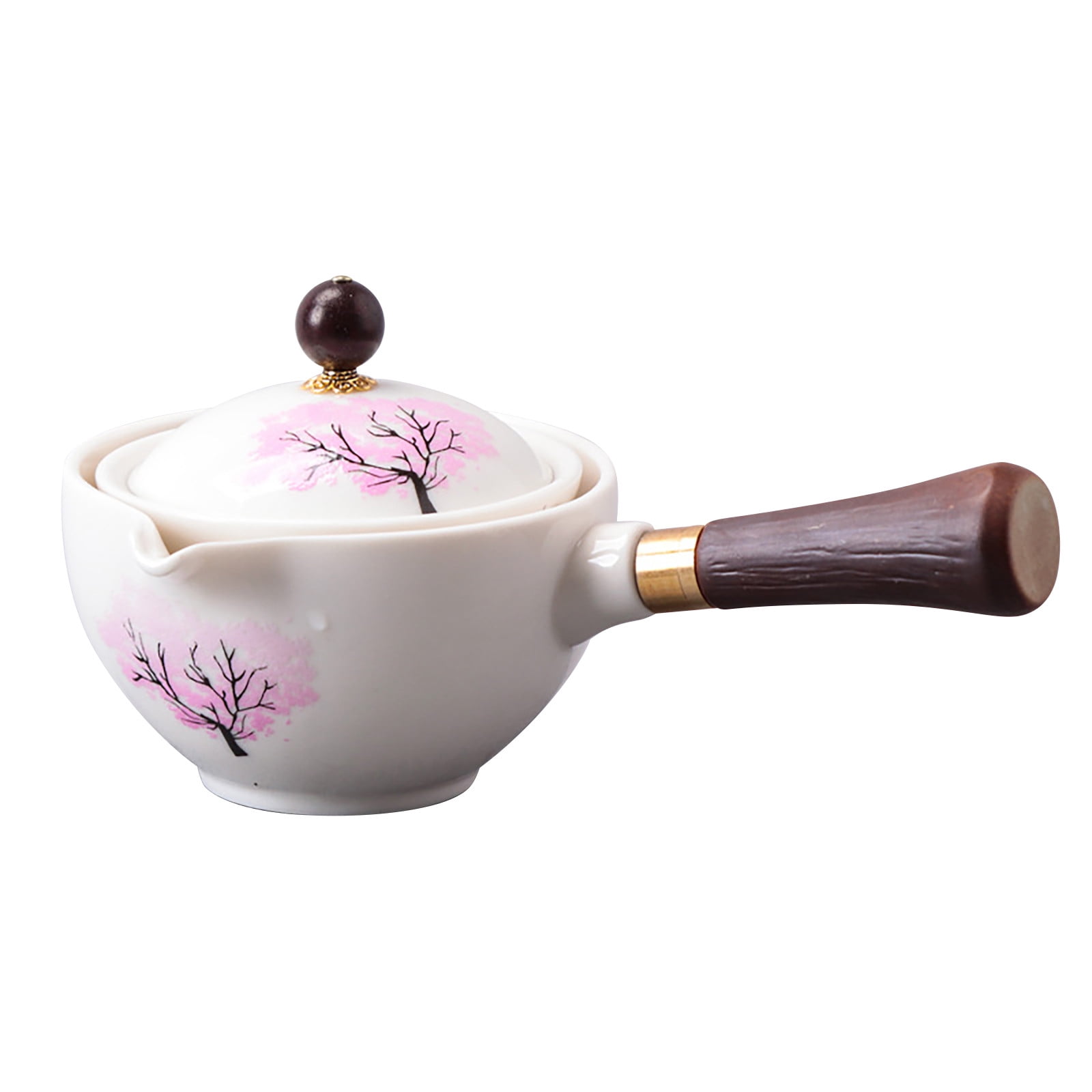 Kiplyki Creative 360 Degree Rotating Tea Set Well Off Teapot Cradle ...