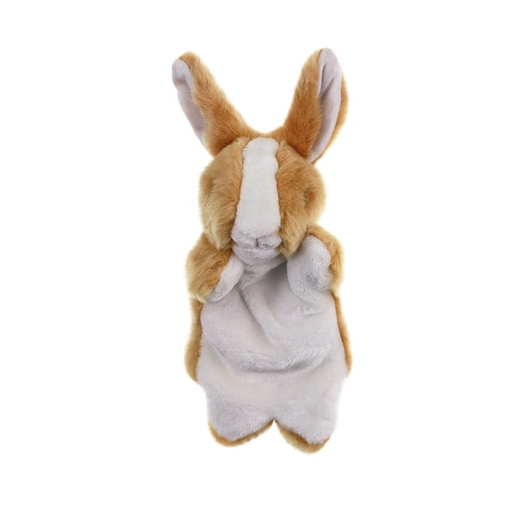 Kiplyki Cute Cartoon Animal Doll Kids Glove Hand Puppet Rabbit-Shape Plush Bunny Finger Toys