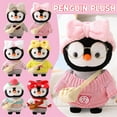 thumbnail image 1 of Kiplyki Cute Cartoon Penguin Cosplay Dress Up Plush Baby Toys Stuffed Doll Birthday Gift, 1 of 9