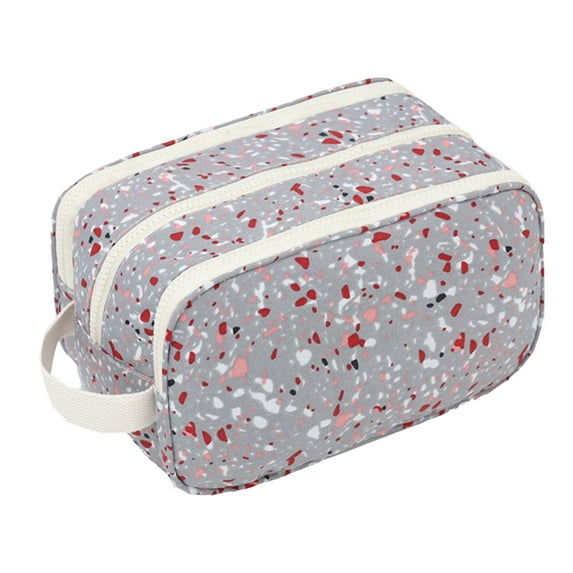 Kiplyki Cyber Travel Toiletry Bag For Women & Men Water Proof Shaving Bag For Travel Foldable Storage Bags With Handle