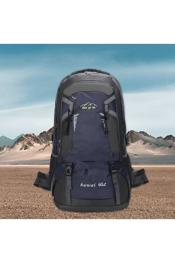 Hiking Backpack 60L Lightweight Large Rucksack for Men Women Tear and Water-resistant for Climbing Fishing Travel
