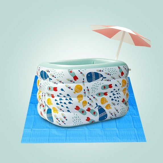 Kiplyki Pool Ground Cloth Above Swimming Pool Covers Dirt Proof Paint Tarp and Drop Cloth for Painting Camping Tarp