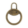 thumbnail image 1 of Kiplyki Detachable Pull Pull Tab Zipper Pull Metal Pull Lock Repair Clothes Coat Bags Down Jacket Pendant Accessories, 1 of 2
