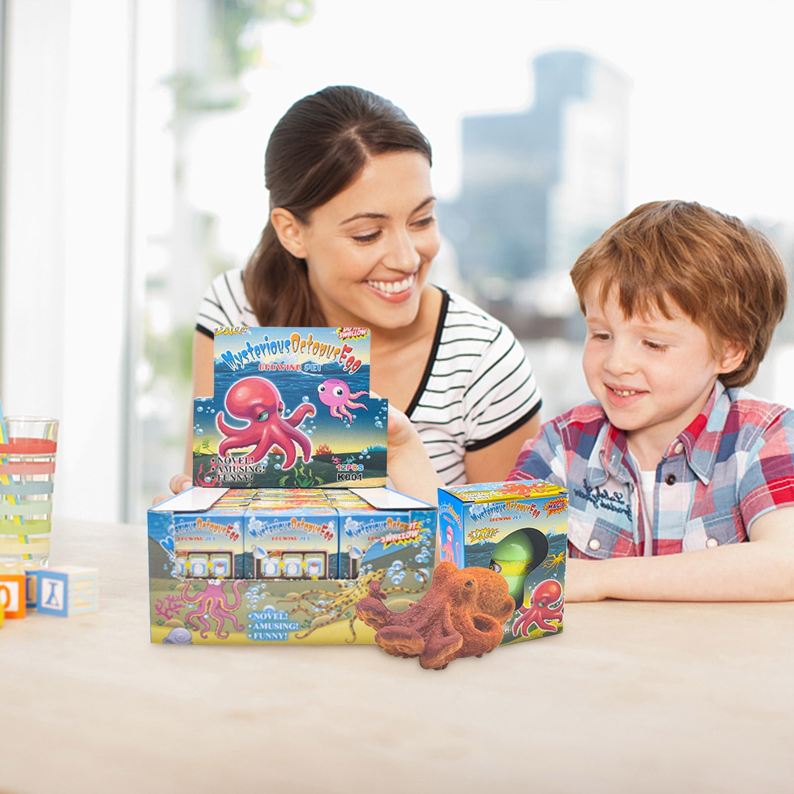 Kiplyki Dinosaur Hatching Eggs Animals Soaking Water Expansion Hatching