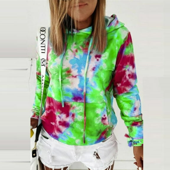 Kiplyki Fall Hoodies Womens Lightweight Long Sleeve Pullover Hooded Tops