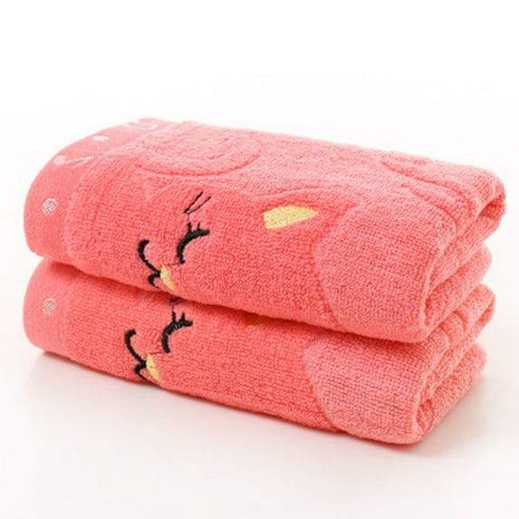 TRIHIY Fashion Animal Pattern Soft Towel