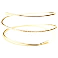 thumbnail image 1 of Kiplyki Fashion Punk Egypt Bar Curve Geo Open Upper Arm Cuff Armlet Armband Bangle, 1 of 2