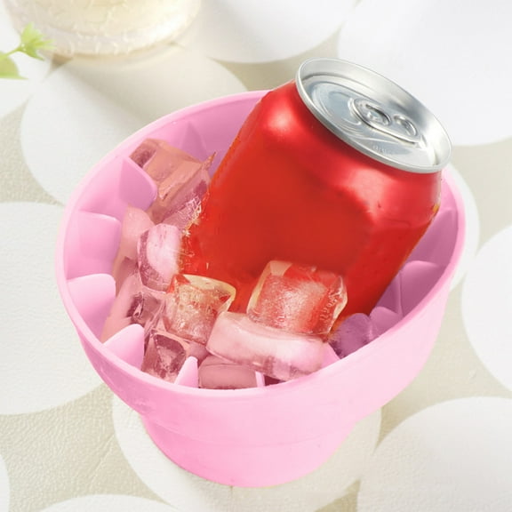 Kiplyki Flash Collapsible Ice Cubes Molds - Silicone Ice Cubes Molds Easy Release Ice Cubes Molds Reusable Popsicle Stick With for Homemade Ice Cubes Ice Buckets Can Be Bro