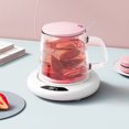 thumbnail image 1 of Kiplyki Flash Mug Warmer Coffee Warmer & Cup Warmer for Desk With 3 Temperature Settings Hot Coffee Mug Warmer With 8H Auto Shut Off, 1 of 5