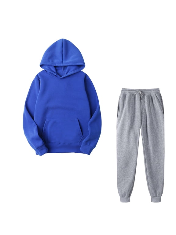 Winter Save Big! Kiplyki Women's Gym Sport Suit Fall Outfits Sports Tracksuits Long Sleeve Pullover Hoodies Pants Suit