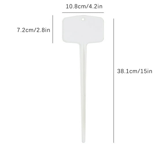 Kiplyki Flower Inserting Ground Card Gardening Label Plant Name Sign 12PC