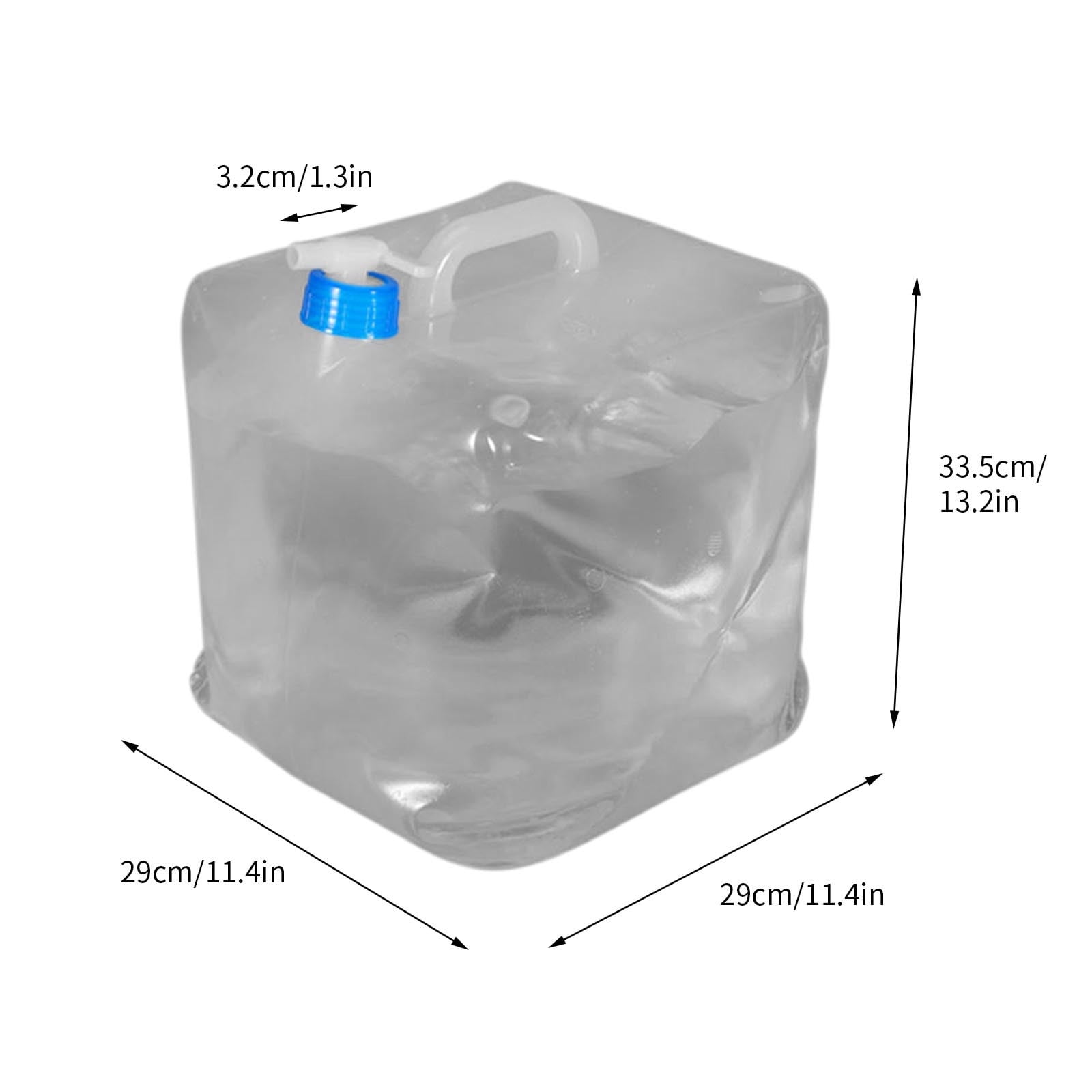 Kiplyki Fuel Canister Foldable For Easy Portability For Petrol Diesel Etc With Faucet Plastic