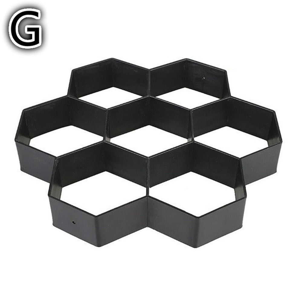 Kiplyki Gardening 8/9 Grids Pathmate Stone Mold Paving Concrete