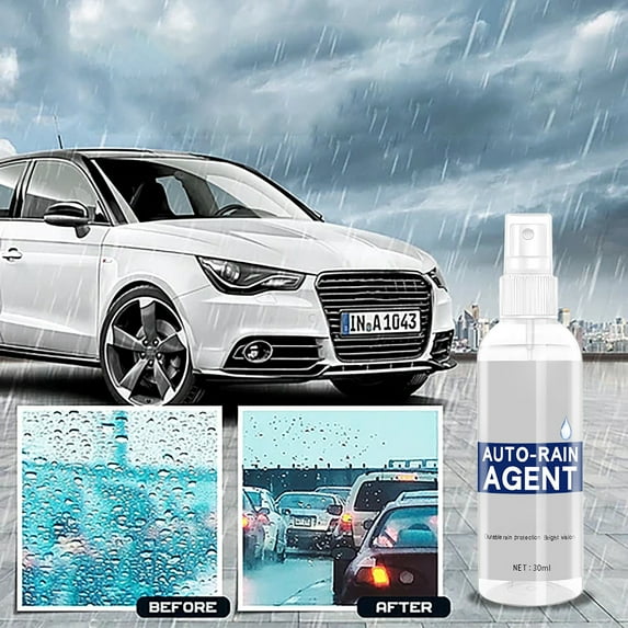 Kiplyki Glass Cleaner - Waterproof Rainproof Agent Fog Spray For Windows Windshields
