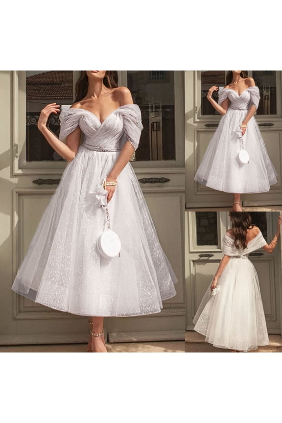 Gothic Dress for Women Casual Raglan Sleeves V-Neck Midi Wedding es Evening Patry