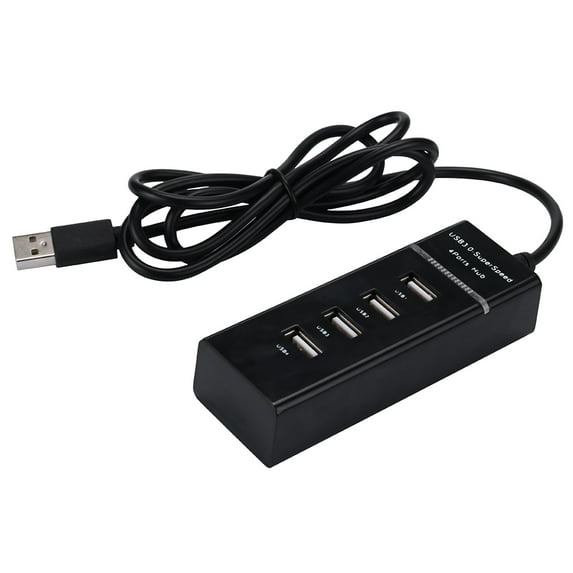 Kiplyki Hi-Speed 4 Port USB 3.0 Multi HUB Splitter Expansion For Desktop PC Laptop Adapter