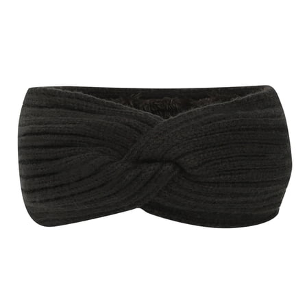 Kiplyki Wholesale Keep Warm Winter Foldable Solid Women Knit Ladies Thick Headwraps Headband