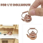Kiplyki Kettle Pot Open Lid Dollhouse Miniature Re-ment 112 Scale Fairy Home