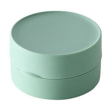 QIUYMEI Silicone Travel Soap Container,Enhanced Leak-Proof Travel Soap Case With Draining Layer