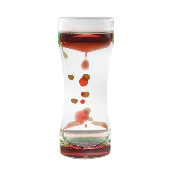 Liquid Bubble Timer Color Hourglass Timer Decompression Toy 100ml