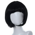 thumbnail image 1 of Kiplyki Masquerade Small Roll Short Straight Hair Wig, 1 of 5