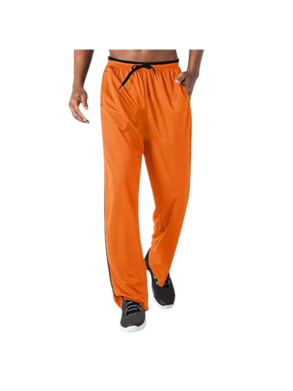 Mens Sports Pant Flash New Mesh Drawstring Elastic Breathable SweatCasual Pants