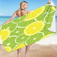 thumbnail image 1 of Kiplyki Microfiber Beach Towel Super Lightweight Colorful Bath Towel Sandproof Beach Blanket Multi-Purpose Towel For Travel Swimming Pool 30x60 Inch, 1 of 4